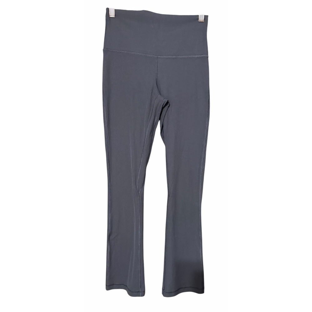 Lululemon Align Ribbed Mini Flared Pants *Extra Short  Espresso Women's Size 6